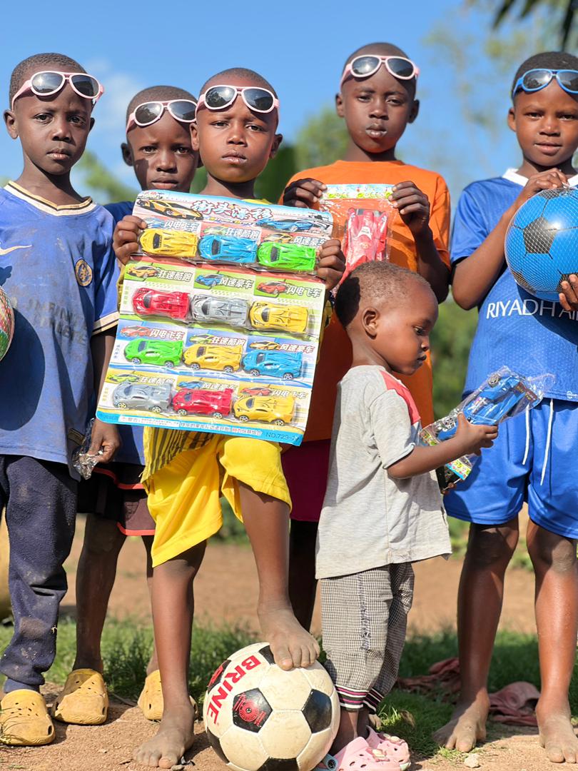 Children studying at HappyKids learning center